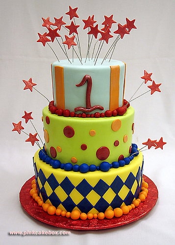birthday cake one year old